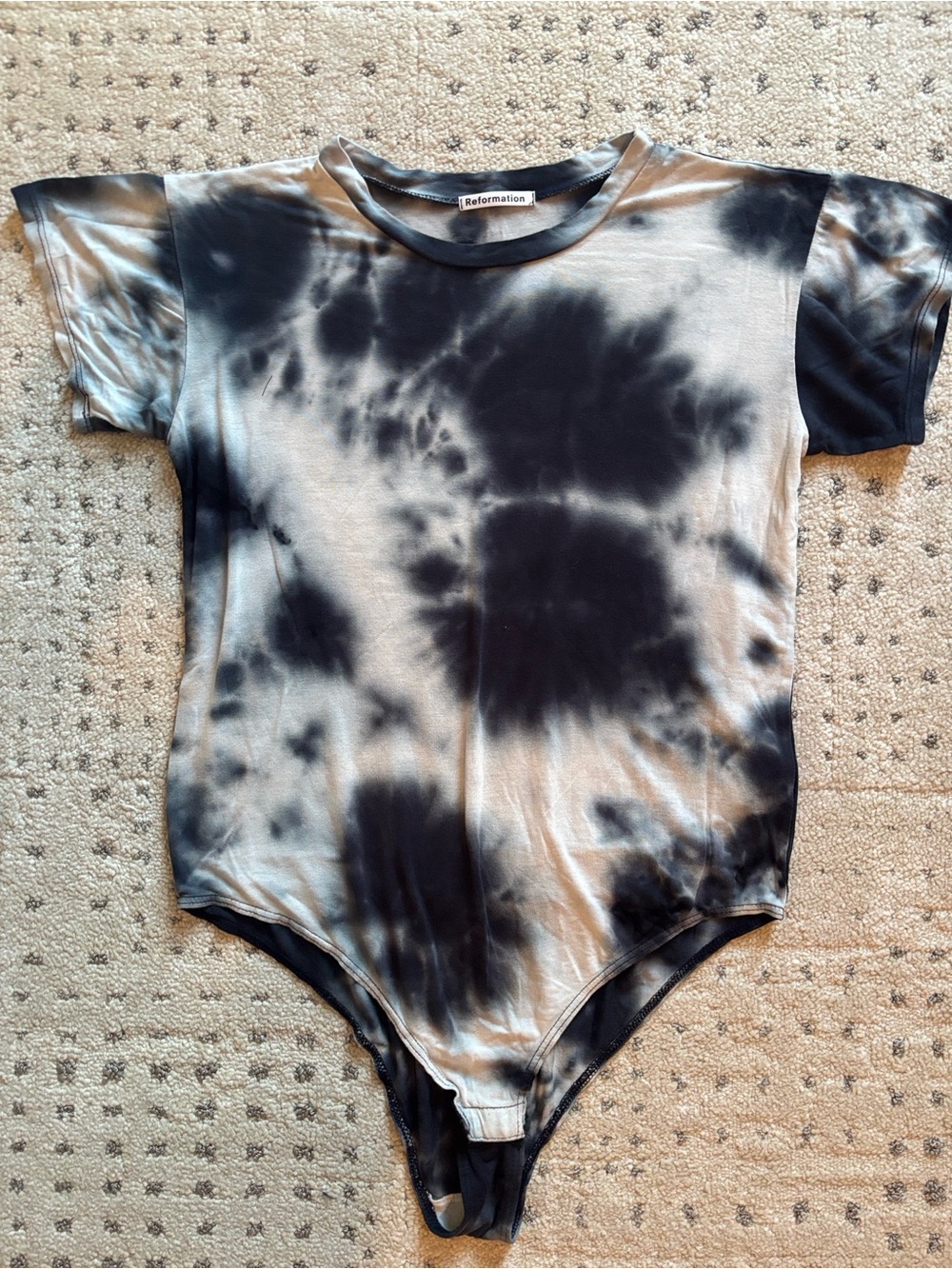 Reformation tie die body suit